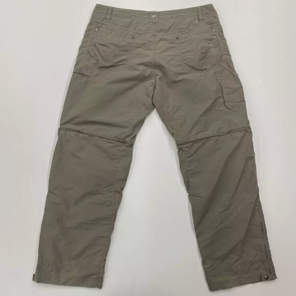 KÜHL Men's Liberator Convertible Pants – Utility Olive/Beige, Size 38x30 - Picture 3 of 5
